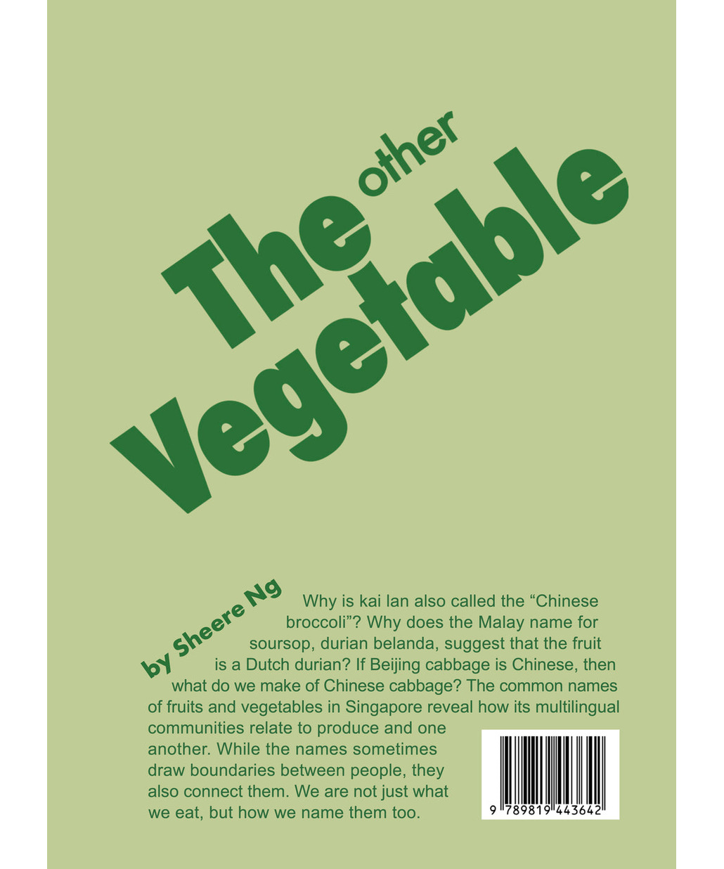 The [Other] / [Same Different] Vegetable